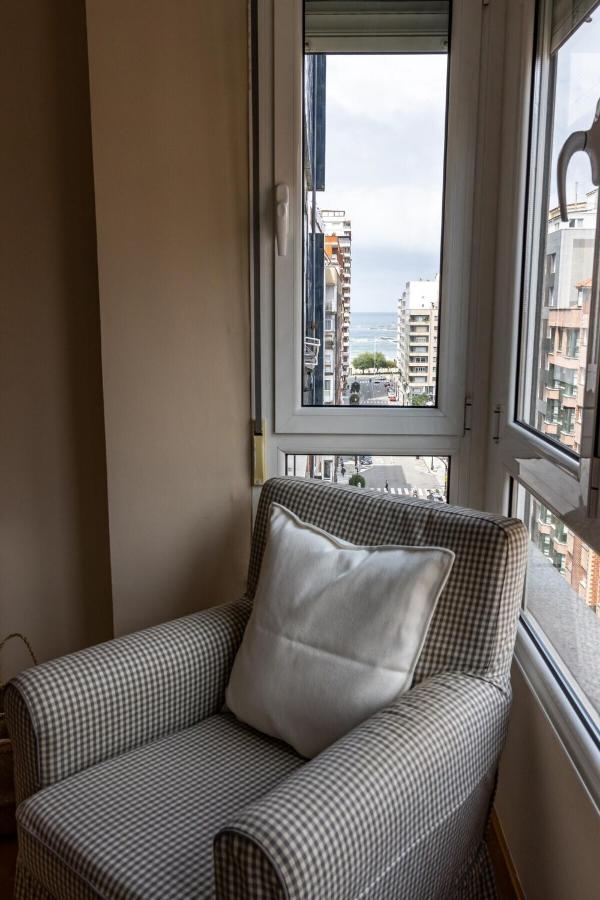 Ferienwohnung Apartamento Centro Gijon Con Parking Exterior foto